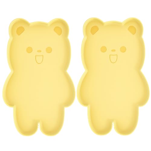 Rutschfeste Silikon-Haustier-Füttermatte mit schöner Form, wunderbar für Katzen und Hunde, sorgt für Mahlzeiten, Haustier-Platzset für Hunde und Katzen, Futter und Wasser, Überlauf, Tischset mit von Uqezagpa