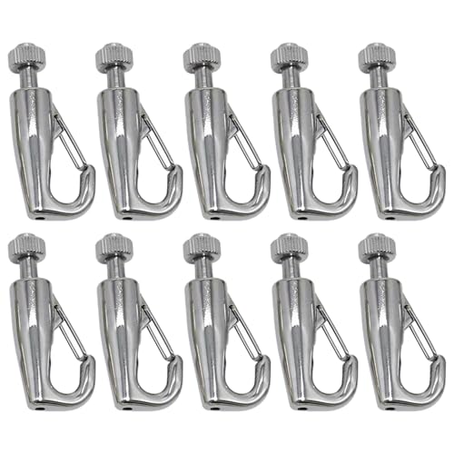Set mit 10 verstellbaren Bilderhaken zum Aufhängen von Bildern, Kunstgalerie, Drahtseil, Metallhaken, Edelstahl-Fotoaufhänger, Lösung zum Aufhängen von Bildern Set mit 10 verstellbaren Bilderhaken zum Aufhängen von Bildern, Kunstgalerie, Drahtseil, Metallhaken, Edelstahl-Fotoaufhänger, Lösung zum Aufhängen von Bildern von Uqezagpa