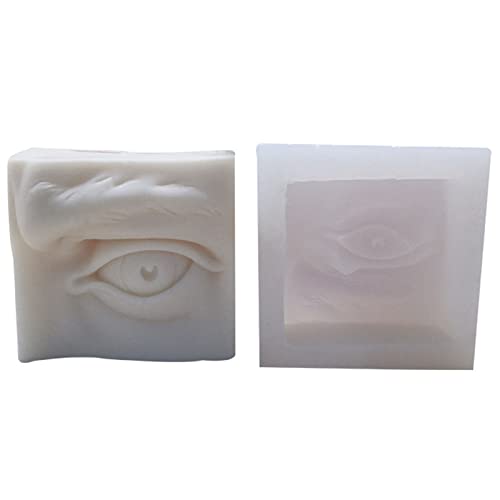 Silikonform für menschliche Ohren, Mund, Augen, Nase, wiederverwendbar, für Wachs, Seife, Schokolade, Gips, Süßigkeiten, Backen, menschliches Ohr, Mund, Augen, Nase, Form, weich, flexibel, Silikon Silikonform für menschliche Ohren, Mund, Augen, Nase, wiederverwendbar, für Wachs, Seife, Schokolade, Gips, Süßigkeiten, Backen, menschliches Ohr, Mund, Augen, Nase, Form, weich, flexibel, Silikon von Uqezagpa