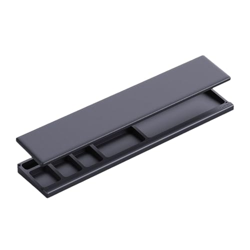 Tastatur-Handgelenkauflage, ergonomische Desktop-Aufbewahrungsbox, einfaches Tippen, entlastende Handgelenkauflage für Büro, Zuhause, Gaming-Pad Tastatur-Handgelenkauflage, ergonomische Desktop-Aufbewahrungsbox, einfaches Tippen, entlastende Handgelenkauflage für Büro, Zuhause, Gaming-Pad von Uqezagpa