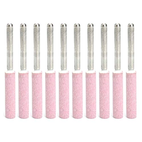 Uqezagpa 10 Stücke/Set Burr Schleifsteinfeile Polierschleifwerkzeug Für Kettensägenschärfer 10 Teile/Set Burr Kettensäge Schleifstein von Uqezagpa