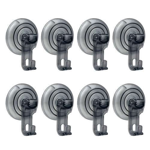 Uqezagpa 4 Stück/8 Stück Saugnapfhaken für Dusche, leistungsstarker Vakuum-Handtuch- und Bademantelhalter, einfache Installation, Badezimmer-Handtuch Uqezagpa 4 Stück/8 Stück Saugnapfhaken für Dusche, leistungsstarker Vakuum-Handtuch- und Bademantelhalter, einfache Installation, Badezimmer-Handtuch von Uqezagpa