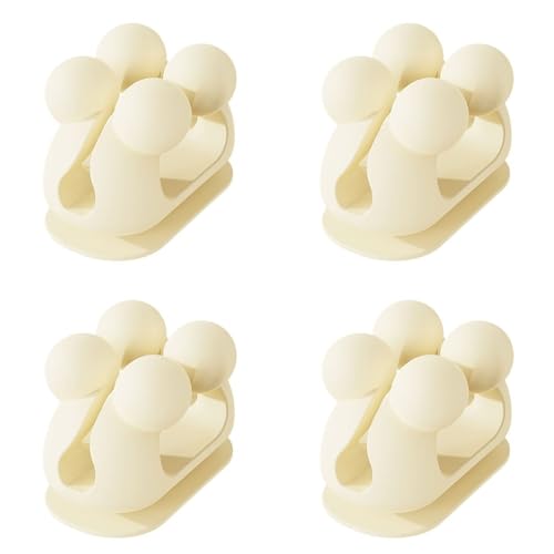 Uqezagpa 4 Stück Einfache Silikon Haken Aufbewahrung Aufhänger Silikon Selbstklebende Wandhaken für Badezimmer Zahnbürste und Rasierer Uqezagpa 4 Stück Einfache Silikon Haken Aufbewahrung Aufhänger Silikon Selbstklebende Wandhaken für Badezimmer Zahnbürste und Rasierer von Uqezagpa