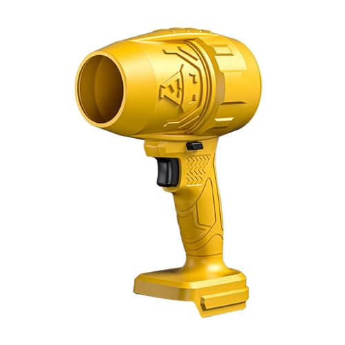 Uqezagpa Bürstenloser Luftgebläse, kabelloser Ventilator, Handventilator, Trockner, wiederaufladbares Blaswerkzeug für Garagen von Uqezagpa