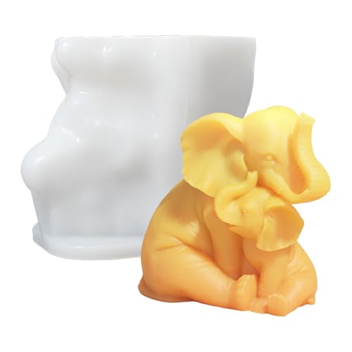 Uqezagpa Elefant Mom Und Baby Figur Uqezagpa Elefant Mom Und Baby Figur von Uqezagpa