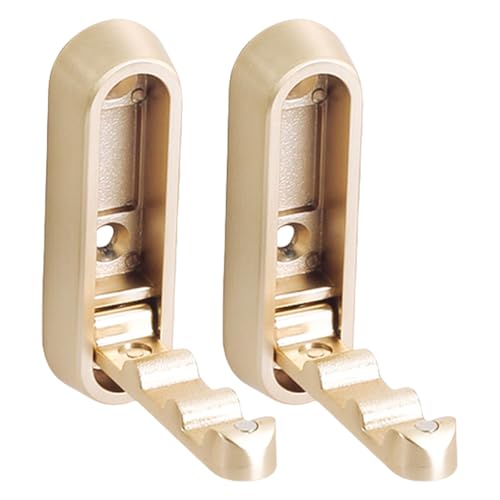 Uqezagpa Faltbare Wandaufhänger Hängelösung Moderne Wandhaken Elegant Montierter Haken 2 Stück für Badezimmer & Küche Handtuch von Uqezagpa