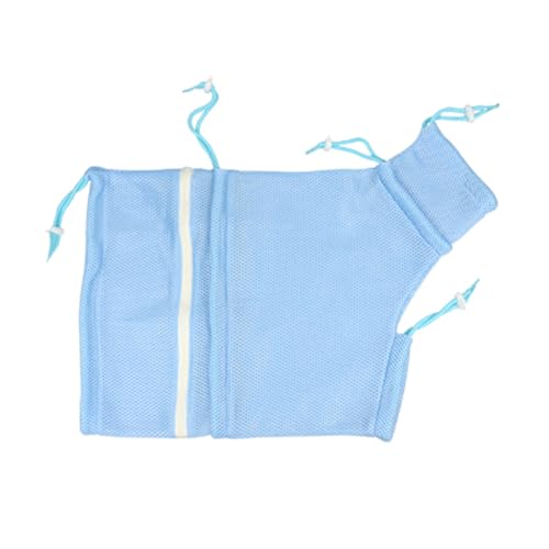 Uqezagpa Fellpflegetasche für Katzen, feste Netztasche zum Haarschneiden, kratzfestes Trimmen, Bad, Haustierbedarf, Fellpflege-Werkzeug, Hund von Uqezagpa