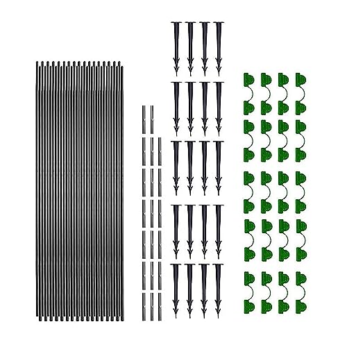 Uqezagpa Gewächshausreifen Grow Tunnel Rostfrei Garten Reifen Rahmen Reihenabdeckung für Gartennetz Hochbeet Pflanzenschatten Beschichtet Rost Grow Tunnel Uqezagpa Gewächshausreifen Grow Tunnel Rostfrei Garten Reifen Rahmen Reihenabdeckung für Gartennetz Hochbeet Pflanzenschatten Beschichtet Rost Grow Tunnel von Uqezagpa