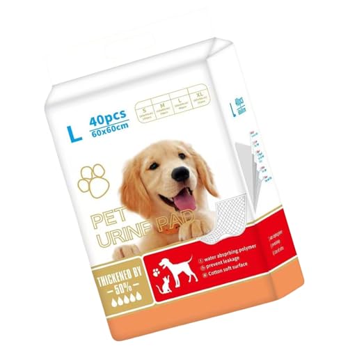 Uqezagpa Hunde-Windelunterlage, Haustier-Windelmatten, Hundetrainingspad, Betten, Matratze, absorbierende Matte für verschiedene Rassen von Uqezagpa