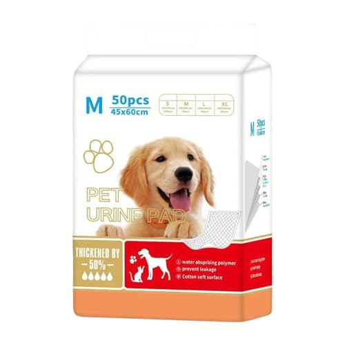 Uqezagpa Hunde-Windelunterlage, Haustier-Windelmatten, Hundetrainingspad, Betten, Matratze, absorbierende Matte für verschiedene Rassen von Uqezagpa