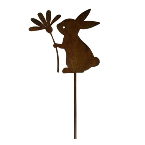Uqezagpa Metall-Oster-Gartenstecker für den Außenbereich, Ostern, Metall, Frohe Ostern, Hof, Schild, Dekoration, Osterhof Uqezagpa Metall-Oster-Gartenstecker für den Außenbereich, Ostern, Metall, Frohe Ostern, Hof, Schild, Dekoration, Osterhof von Uqezagpa