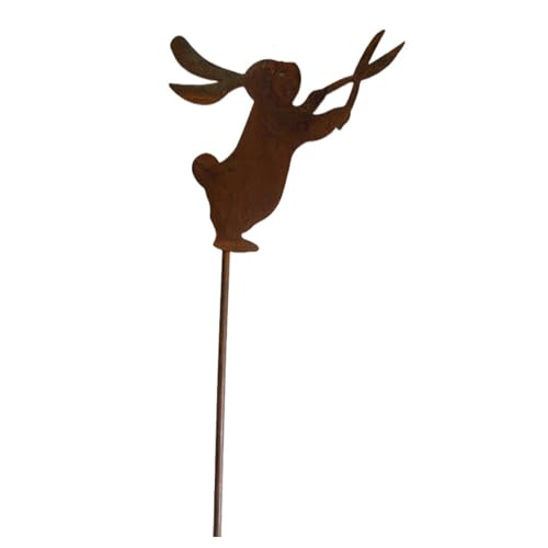 Uqezagpa Metall-Oster-Gartenstecker für den Außenbereich, Ostern, Metall, Frohe Ostern, Hof, Schild, Dekoration, Osterhof Uqezagpa Metall-Oster-Gartenstecker für den Außenbereich, Ostern, Metall, Frohe Ostern, Hof, Schild, Dekoration, Osterhof von Uqezagpa
