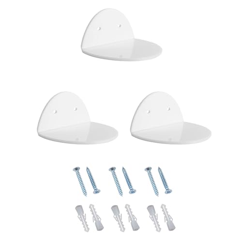 Uqezagpa Muti Funktionales Acryl Schwimmende Regale Platz Sparende Aufbewahrungslösung Display Rack Für Wohnzimmer Und Schlafzimmer von Uqezagpa