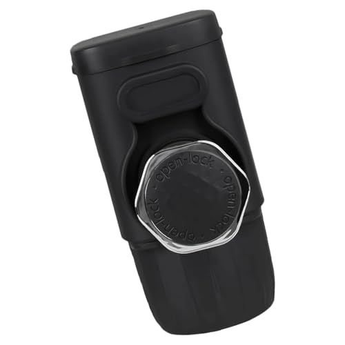 Uqezagpa Reisefreundliche Kaffeepresse, manuelle Bedienung, rostfreie Stahlkonstruktion, 15-Stab-Extraktion für Outdoor-Enthusiasten, manuelle Kaffeemaschine, kein Strom Uqezagpa Reisefreundliche Kaffeepresse, manuelle Bedienung, rostfreie Stahlkonstruktion, 15-Stab-Extraktion für Outdoor-Enthusiasten, manuelle Kaffeemaschine, kein Strom von Uqezagpa