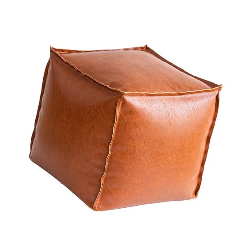Uqezagpa Robuster Kunstleder-Hocker mit geräumigem Innenraum, platzsparend, für Zuhause, Dekoration, Aufbewahrungssitz Uqezagpa Robuster Kunstleder-Hocker mit geräumigem Innenraum, platzsparend, für Zuhause, Dekoration, Aufbewahrungssitz von Uqezagpa