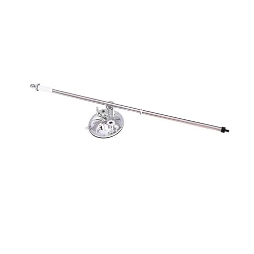 Uqezagpa Starker Saugnapf, Auto-Dachhalterung, Edelstahl, Teleskop-Fahnenmast, regulierbare Höhe, für Outdoor-Event-Paraden, Universal-Fahnenhalterung von Uqezagpa