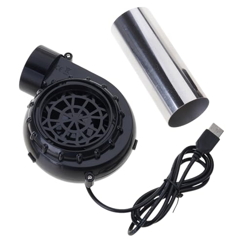 Uqezagpa USB5V BBQ Blower with USB Cable Handheld Fan Cooking Bellows Tool for Outdoor Cooking and Camping BBQ von Uqezagpa