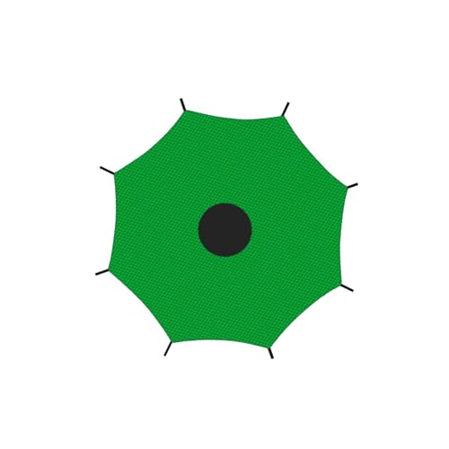 Uqezagpa Wasserabweisender, robuster Wetterschutz, Oxford-Tuch, Trampolin-Abdeckung, widersteht Regen, winddichtes Design, reißfest von Uqezagpa