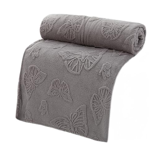Uqezagpa Weiche Mikrofaser-Überwurfdecke, Schmusetuch, Bett, Büro, Nickerchen zum Kuscheln und Dekorieren, Mikrofaser-Polyester-Bezug Uqezagpa Weiche Mikrofaser-Überwurfdecke, Schmusetuch, Bett, Büro, Nickerchen zum Kuscheln und Dekorieren, Mikrofaser-Polyester-Bezug von Uqezagpa
