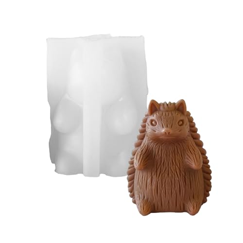 Vielseitige Robuste Silikonform Mode Accessoire Für Igelgeformte Kerzen Die Für Die Personalisierung Der Dekoration Hedgehog Silikonform Tragbar Sind von Uqezagpa