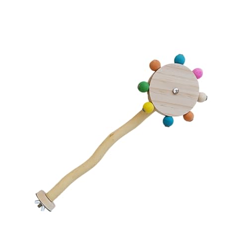 Vogelsitzstange Natur Molar Ständer für Papageien Conure Supplies Wellensittiche Schleifkratzer für kleine Papageien Spielzeug Vogel Spielzeug Sittiche von Uqezagpa