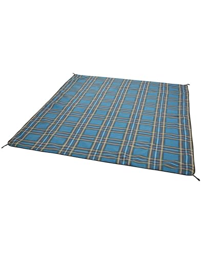 Uquip Picknickdecke Scotty XXL Petrol I 200 x 240 cm I wasserdichte & schmutzabweisende Campingdecke I Outdoordecke für Picknick, Strand, Park, Camping & Reisen I robuste & waschbare Stranddecke von Uquip