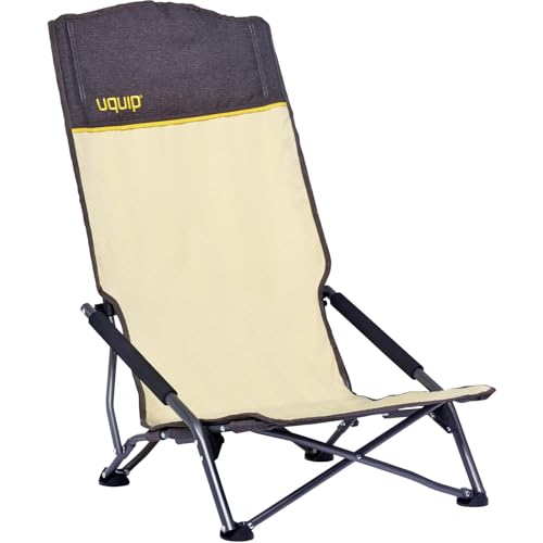 Uquip Strandstuhl Sandy XL Campingstuhl Faltstuhl Klappstuhl Stahl Faltbar 120kg Sand von Uquip