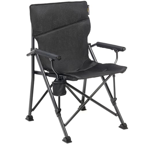 Uquip Campingstuhl Roxy Air Mesh Strandstuhl Faltstuhl Klappstuhl Faltbar Stahl 120 kg, Black Uquip Campingstuhl Roxy Air Mesh Strandstuhl Faltstuhl Klappstuhl Faltbar Stahl 120 kg, Black von Uquip