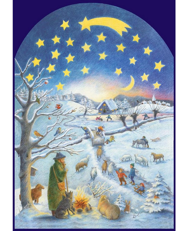 Urachhaus Verlag Adventskalender Winterszene Urachhaus Verlag Adventskalender Winterszene von Urachhaus Verlag