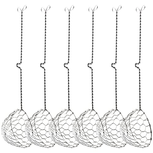 Uranbee Fondue Sieb Edelstahl Siebchen Set, Perfekt Fondue Zubehör zum Garen von Gemüse Fisch Fleisch, 6 Stück von IUSOT