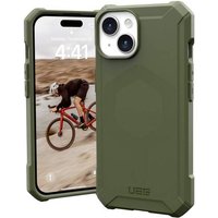 Urban Armor Gear Essential Armor MagSafe Backcover Apple iPhone 15 Oliv MagSafe kompatibel von Urban Armor Gear