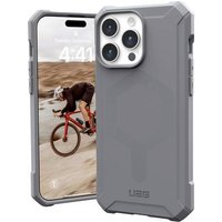 Urban Armor Gear Essential Armor MagSafe Backcover Apple iPhone 15 Pro Max Silber MagSafe kompatibel von Urban Armor Gear