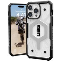 Urban Armor Gear Pathfinder MagSafe Backcover Apple iPhone 15 Pro Max Ice, Transparent MagSafe kompa von Urban Armor Gear