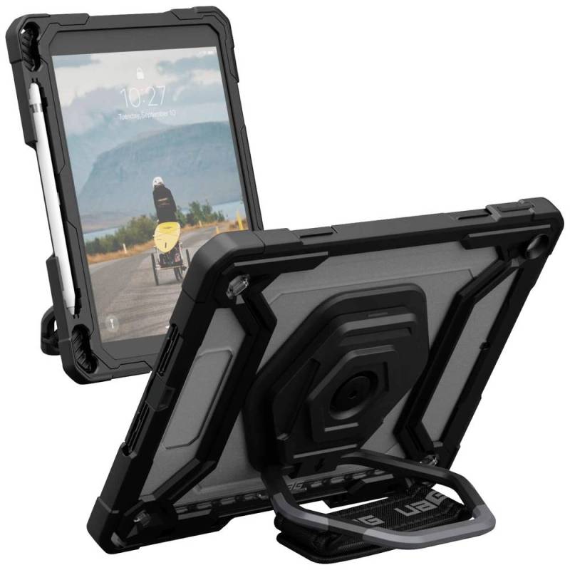 Urban Armor Gear Tablet Cover Hülle I Pad 10.2 Transparent Schwarz Standfunktion B-Ware von Urban Armor Gear
