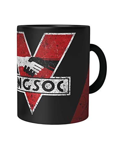 Urban Backwoods 1984 Logo Vintage Ingsoc Tasse Mit Spruch Kaffeetasse von Urban Backwoods