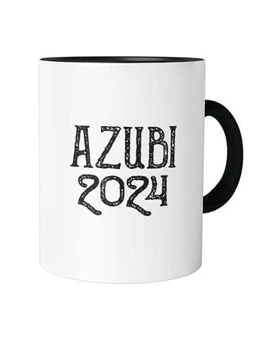 Urban Backwoods 2024 Azubi | Kaffeetasse aus Keramik 330ml | Abschluss Geschenk im Jugendstil von Urban Backwoods