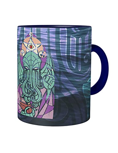 Urban Backwoods Church Of Cthulhu Tasse Mit Spruch Kaffeetasse von Urban Backwoods