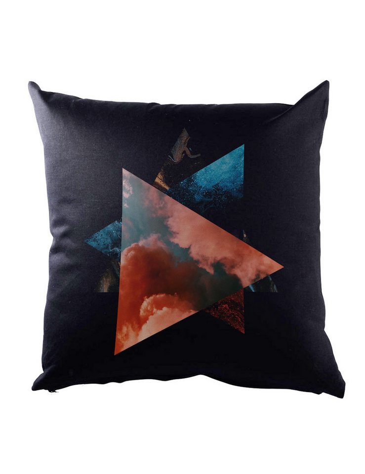 Urban Backwoods Dekokissen Abstract Triangles Dekokissen Modern Art Moderne Abstrakte Kunst, Design Geometrie Dreieck Random Urban Backwoods Dekokissen Abstract Triangles Dekokissen Modern Art Moderne Abstrakte Kunst, Design Geometrie Dreieck Random von Urban Backwoods