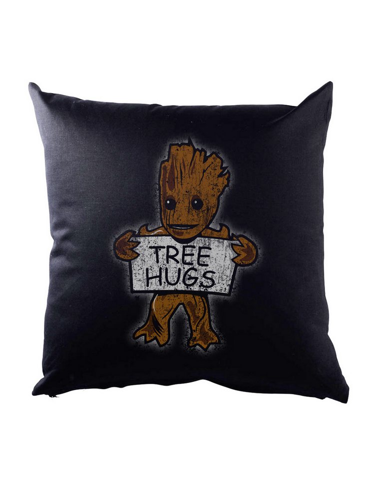 Urban Backwoods Dekokissen Tree Hugs Dekokissen Guardians Fun Movie Comic Groot Baby Tree Baum, Baummensch Root of the Urban Backwoods Dekokissen Tree Hugs Dekokissen Guardians Fun Movie Comic Groot Baby Tree Baum, Baummensch Root of the von Urban Backwoods