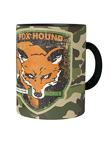 Urban Backwoods Foxhound Logo Tasse Mit Spruch Kaffeetasse von Urban Backwoods