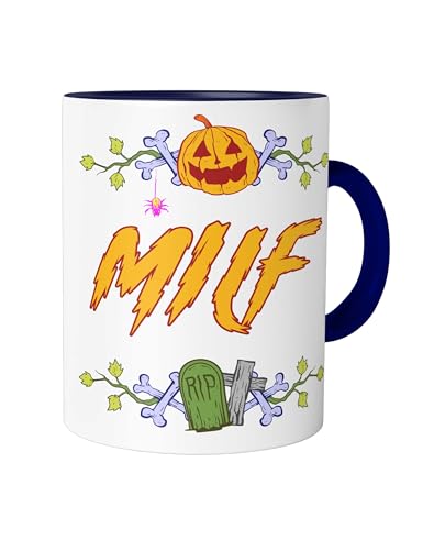 Urban Backwoods Halloween MILF Tasse mit Spruch Kaffeetasse von Urban Backwoods