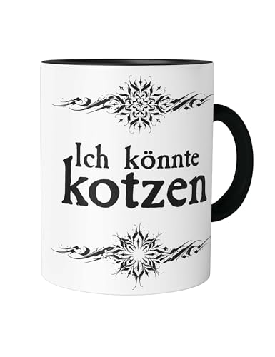 Urban Backwoods Ich Könnte Kotzen Tasse mit Spruch Kaffeetasse von Urban Backwoods