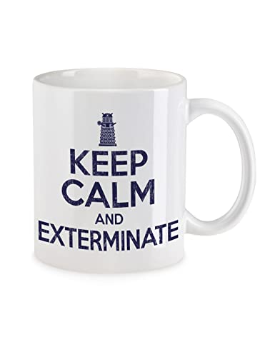 Urban Backwoods Keep Calm And Exterminate Tasse Mit Spruch Kaffeetasse von Urban Backwoods