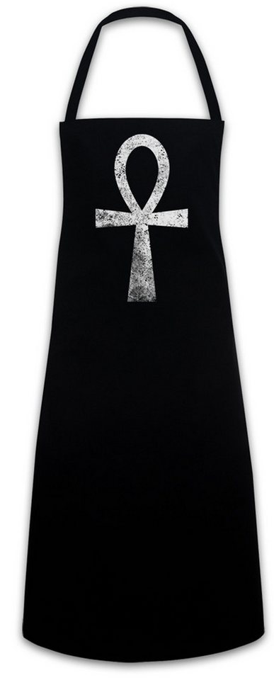 Urban Backwoods Kochschürze Anch III Grillschürze Ankh Henkelkreuz Lebensschleife Nilschleife von Urban Backwoods