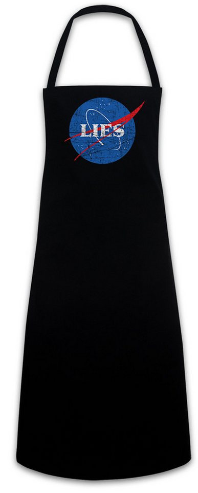 Urban Backwoods Kochschürze Flat Earth III Grillschürze Society Symbol Sign Logo Insigina Schild von Urban Backwoods