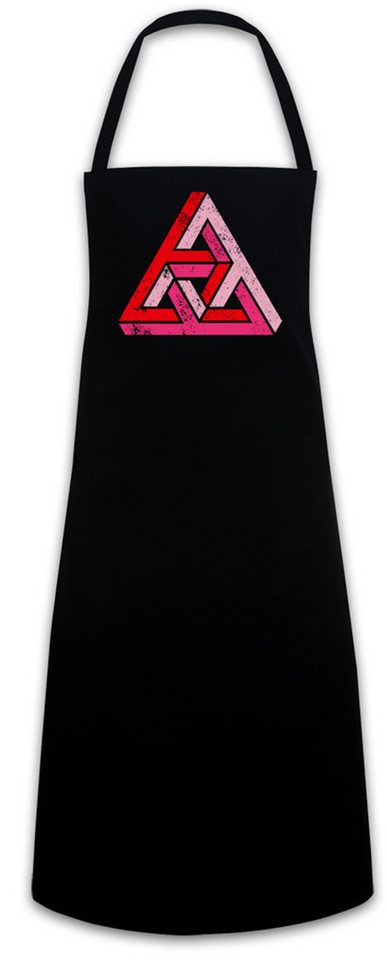 Urban Backwoods Kochschürze Penrose Logo Sign I Grillschürze Big Geek Triangle Bang Freak TBBT von Urban Backwoods