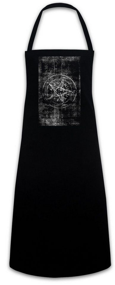 Urban Backwoods Kochschürze Tarot The Symbol of Baphomet Grillschürze Karte Karten Card Deck The von Urban Backwoods