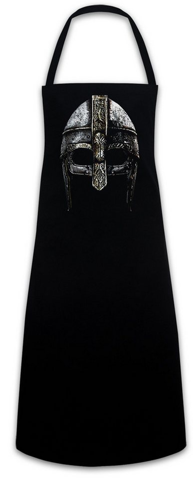 Urban Backwoods Kochschürze Viking Helmet Grillschürze Runen Walhalla Loki Thor Vikings Wikinger von Urban Backwoods