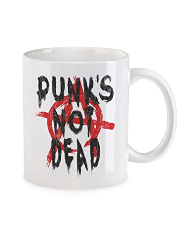 Urban Backwoods Punk's Not Dead I Tasse Mit Spruch Kaffeetasse von Urban Backwoods