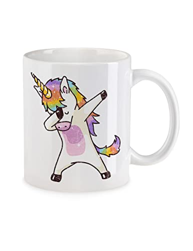 Urban Backwoods Unicorn Dab I Tasse Mit Spruch Kaffeetasse von Urban Backwoods